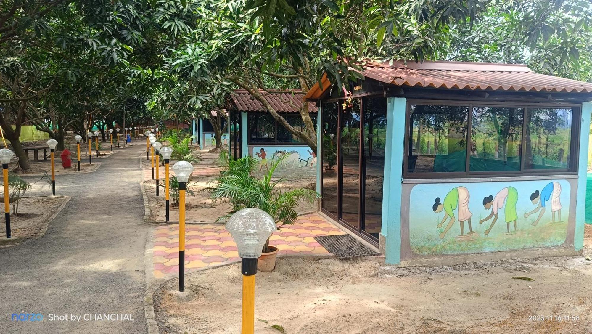 Modhubon Agro Tourism Hotel Bolpur Exterior foto